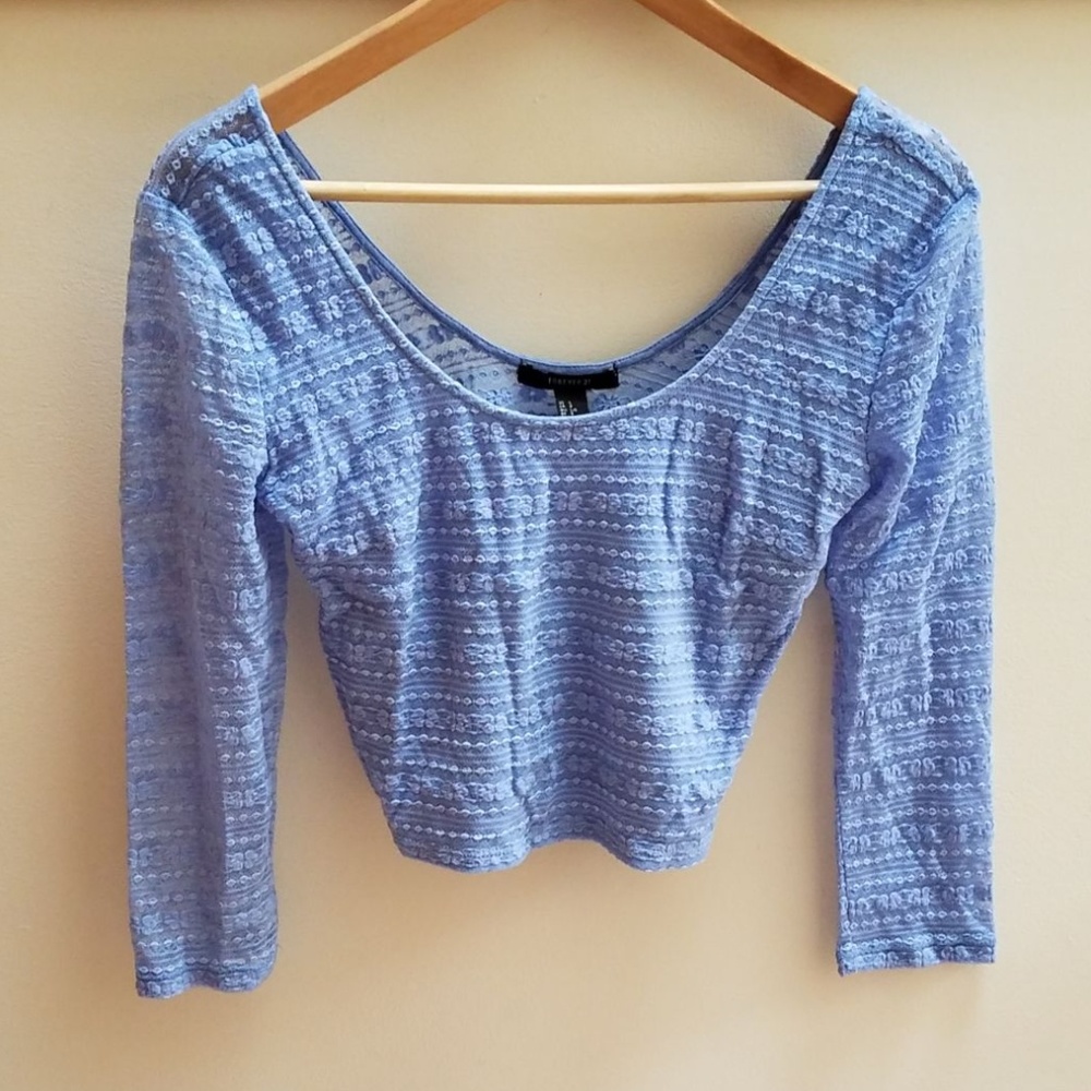 Womens Lace Crop Top